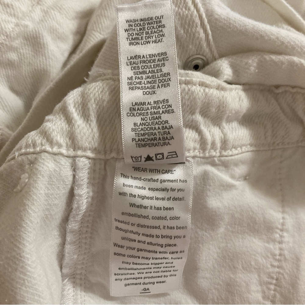 Good American Women’s Romper White Collared Size 7 - Picture 14 of 16